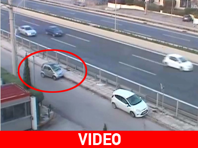 Τι παθαίνει μία γυναίκα όταν ξεχνά να τραβήξει το χειρόφρενο…